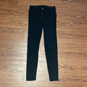 American eagle super stretch high-rise jegging• size 00 like new (1535) 1690
